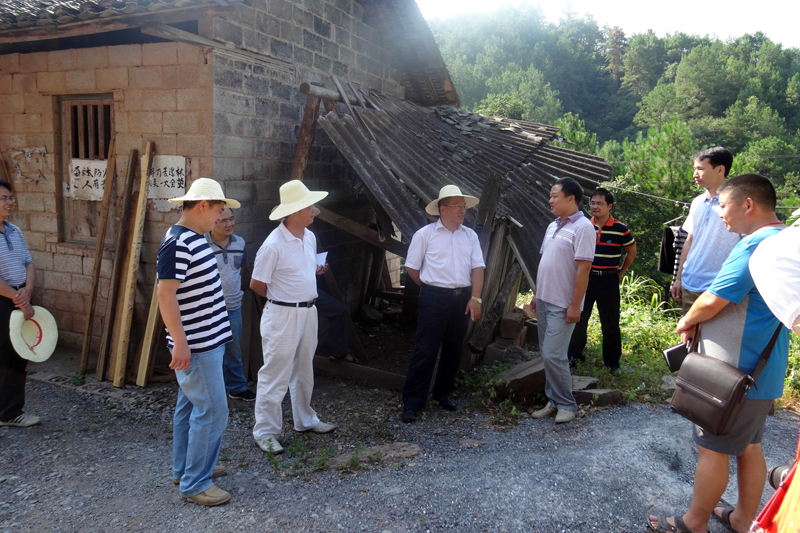 龙德忠深入太平乡指导抗旱救灾工作